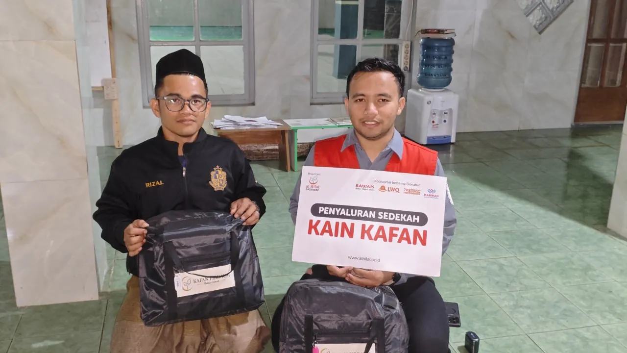 Penyaluran Sedekah Kain Kafan