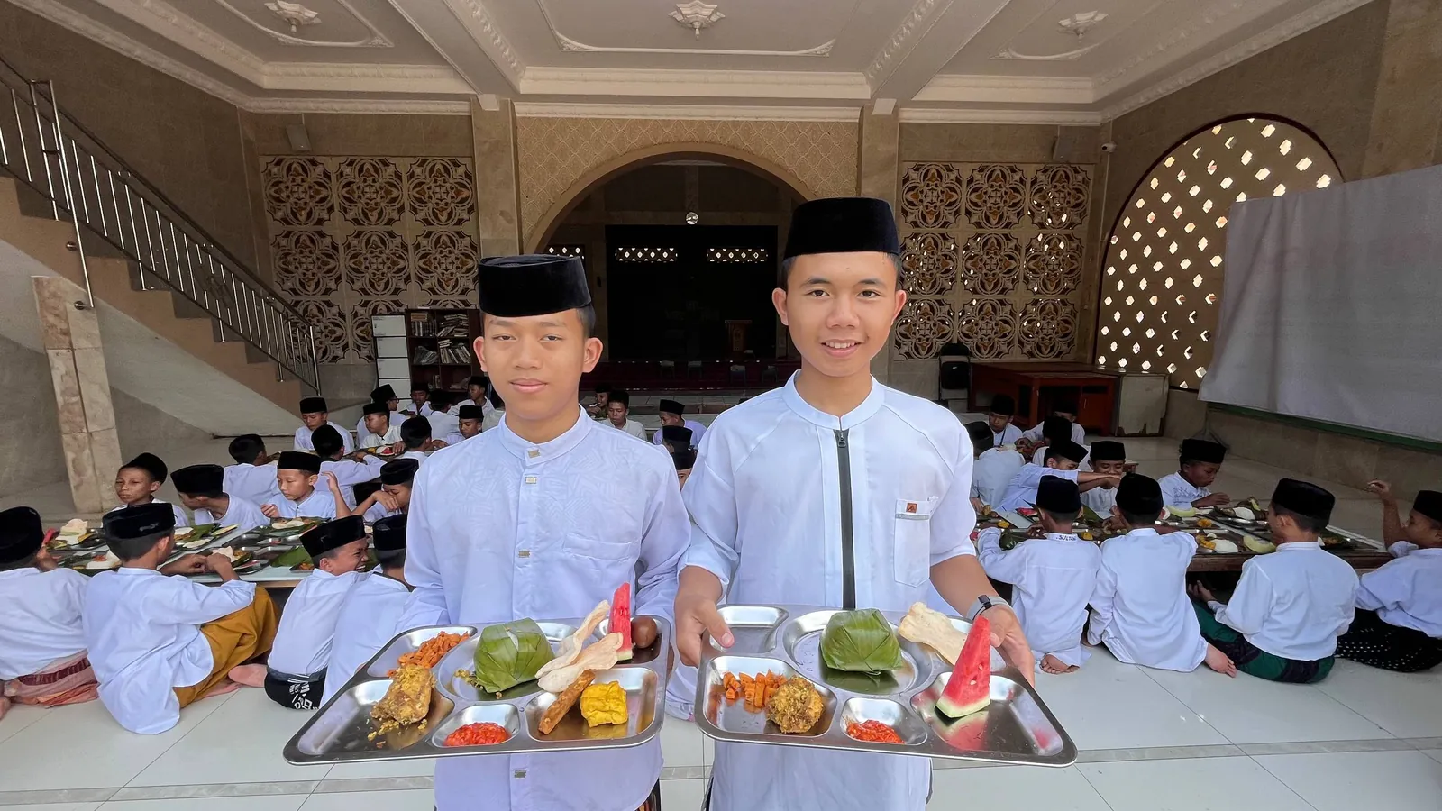 Buka Puasa Bersama Santri